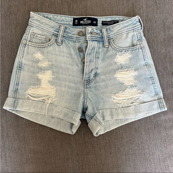 Hollister High Rise Boyfriend Shorts - Picture 1 of 3